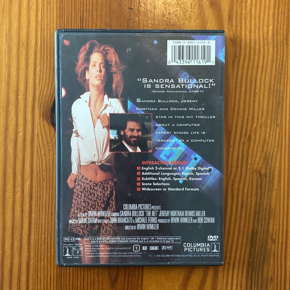 DVD The Net - Picture 2 of 2